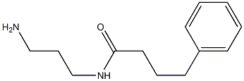 N-(3-aminopropyl)-4-phenylbutanamide Structure