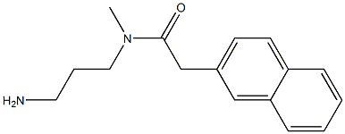  N-(3-aminopropyl)-N-methyl-2-(naphthalen-2-yl)acetamide