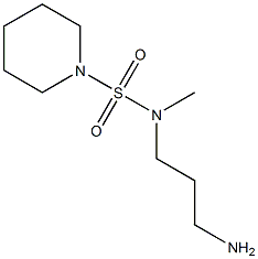 N-(3-aminopropyl)-N-methylpiperidine-1-sulfonamide Structure