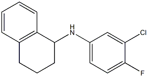 N-(3-chloro-4-fluorophenyl)-1,2,3,4-tetrahydronaphthalen-1-amine