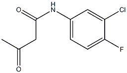 N-(3-chloro-4-fluorophenyl)-3-oxobutanamide