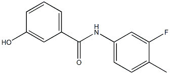 N-(3-fluoro-4-methylphenyl)-3-hydroxybenzamide|