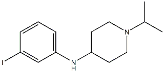 N-(3-iodophenyl)-1-(propan-2-yl)piperidin-4-amine Structure