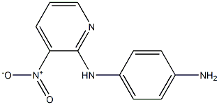 N-(3-nitropyridin-2-yl)benzene-1,4-diamine Structure