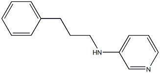 N-(3-phenylpropyl)pyridin-3-amine Struktur