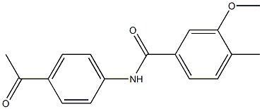 N-(4-acetylphenyl)-3-methoxy-4-methylbenzamide