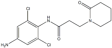  N-(4-amino-2,6-dichlorophenyl)-3-(2-oxopiperidin-1-yl)propanamide