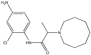 N-(4-amino-2-chlorophenyl)-2-(azocan-1-yl)propanamide