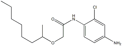  N-(4-amino-2-chlorophenyl)-2-(octan-2-yloxy)acetamide