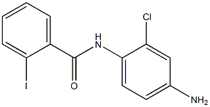 N-(4-amino-2-chlorophenyl)-2-iodobenzamide Structure