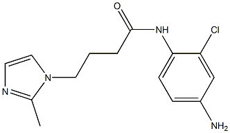 N-(4-amino-2-chlorophenyl)-4-(2-methyl-1H-imidazol-1-yl)butanamide