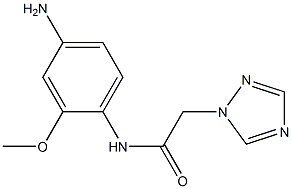  N-(4-amino-2-methoxyphenyl)-2-(1H-1,2,4-triazol-1-yl)acetamide