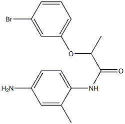 N-(4-amino-2-methylphenyl)-2-(3-bromophenoxy)propanamide