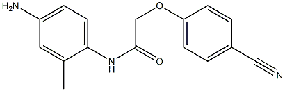 N-(4-amino-2-methylphenyl)-2-(4-cyanophenoxy)acetamide