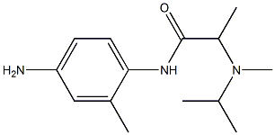  N-(4-amino-2-methylphenyl)-2-[isopropyl(methyl)amino]propanamide