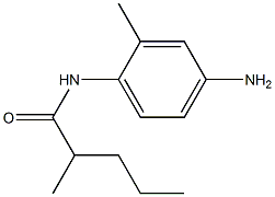 N-(4-amino-2-methylphenyl)-2-methylpentanamide Structure