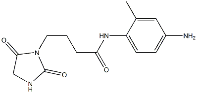 N-(4-amino-2-methylphenyl)-4-(2,5-dioxoimidazolidin-1-yl)butanamide