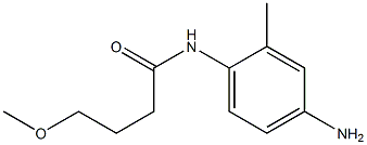 N-(4-amino-2-methylphenyl)-4-methoxybutanamide,,结构式