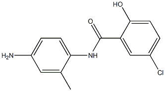  N-(4-amino-2-methylphenyl)-5-chloro-2-hydroxybenzamide