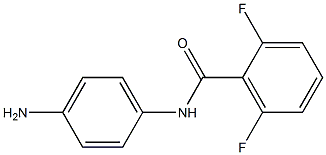 N-(4-aminophenyl)-2,6-difluorobenzamide Struktur