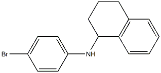 N-(4-bromophenyl)-1,2,3,4-tetrahydronaphthalen-1-amine Structure