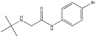 N-(4-bromophenyl)-2-(tert-butylamino)acetamide Structure