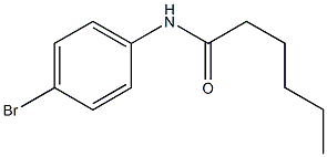 N-(4-bromophenyl)hexanamide,,结构式