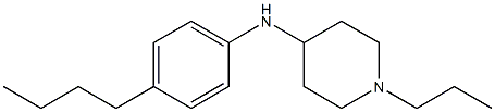 N-(4-butylphenyl)-1-propylpiperidin-4-amine Struktur