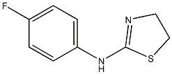 N-(4-fluorophenyl)-4,5-dihydro-1,3-thiazol-2-amine Structure