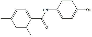 N-(4-hydroxyphenyl)-2,4-dimethylbenzamide Structure