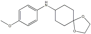 N-(4-methoxyphenyl)-1,4-dioxaspiro[4.5]decan-8-amine