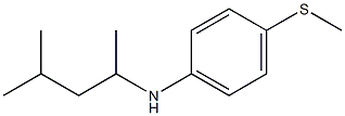 N-(4-methylpentan-2-yl)-4-(methylsulfanyl)aniline