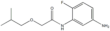 N-(5-amino-2-fluorophenyl)-2-(2-methylpropoxy)acetamide|