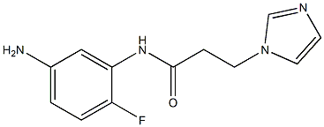  N-(5-amino-2-fluorophenyl)-3-(1H-imidazol-1-yl)propanamide