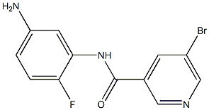 N-(5-amino-2-fluorophenyl)-5-bromopyridine-3-carboxamide