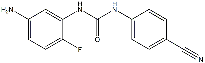 N-(5-amino-2-fluorophenyl)-N'-(4-cyanophenyl)urea