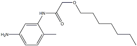  N-(5-amino-2-methylphenyl)-2-(heptyloxy)acetamide