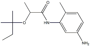 N-(5-amino-2-methylphenyl)-2-[(2-methylbutan-2-yl)oxy]propanamide