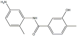 N-(5-amino-2-methylphenyl)-3-hydroxy-4-methylbenzamide Structure