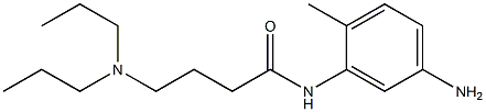 N-(5-amino-2-methylphenyl)-4-(dipropylamino)butanamide Structure