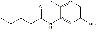 N-(5-amino-2-methylphenyl)-4-methylpentanamide Structure