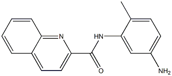 N-(5-amino-2-methylphenyl)quinoline-2-carboxamide Structure