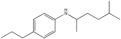 N-(5-methylhexan-2-yl)-4-propylaniline Structure