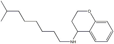 N-(7-methyloctyl)-3,4-dihydro-2H-1-benzopyran-4-amine Structure