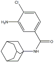 N-(adamantan-1-yl)-3-amino-4-chlorobenzamide 结构式