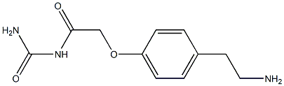 N-(aminocarbonyl)-2-[4-(2-aminoethyl)phenoxy]acetamide