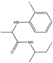 N-(butan-2-yl)-2-[(2-iodophenyl)amino]propanamide