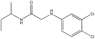 N-(butan-2-yl)-2-[(3,4-dichlorophenyl)amino]acetamide