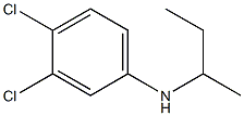 N-(butan-2-yl)-3,4-dichloroaniline 化学構造式