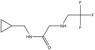 N-(cyclopropylmethyl)-2-[(2,2,2-trifluoroethyl)amino]acetamide